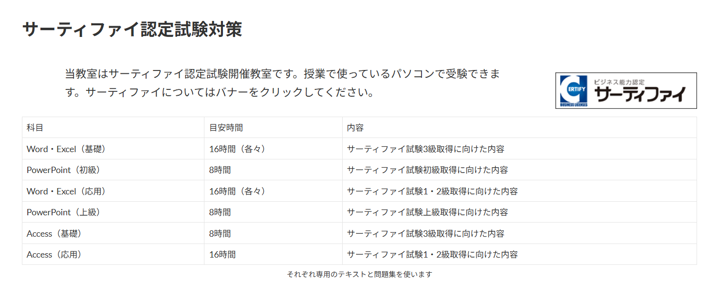 パソコン教室 オキ楽