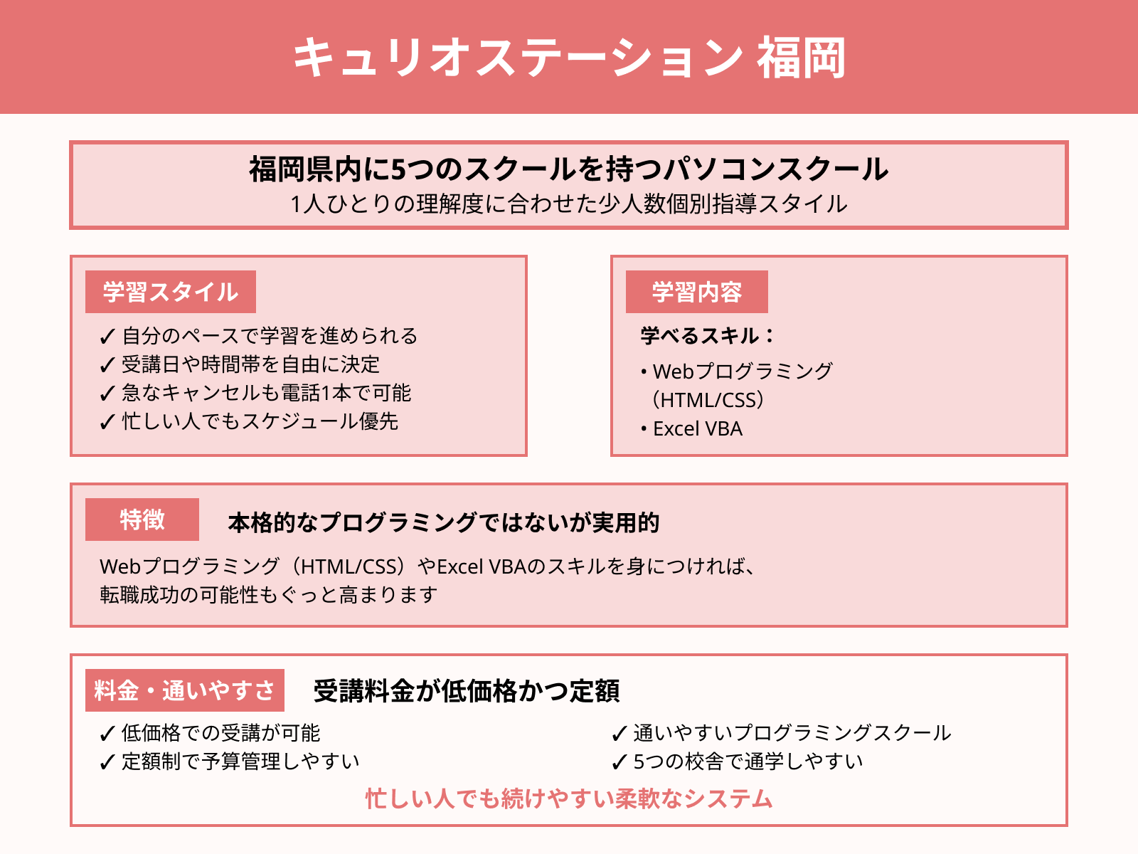 キュリオステーション 福岡