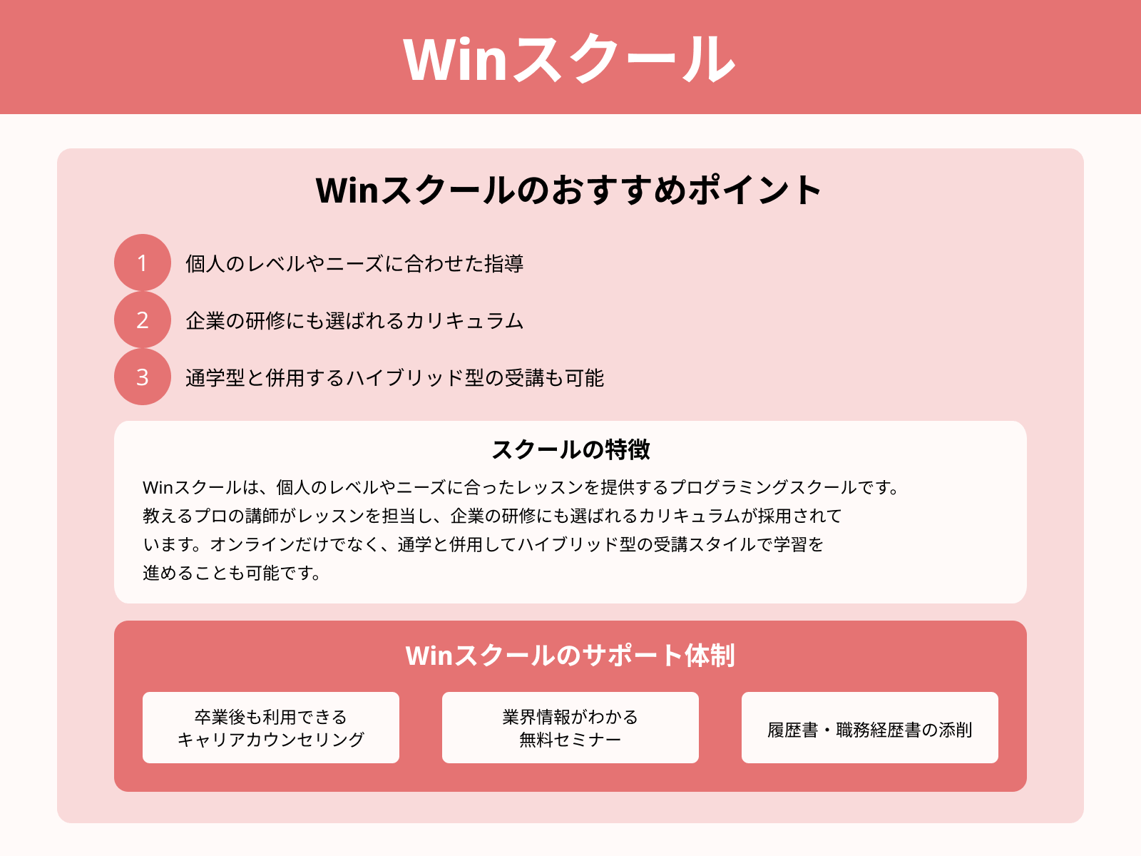 Winスクール