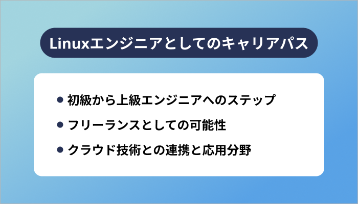 Linuxエンジニアとしてのキャリアパス