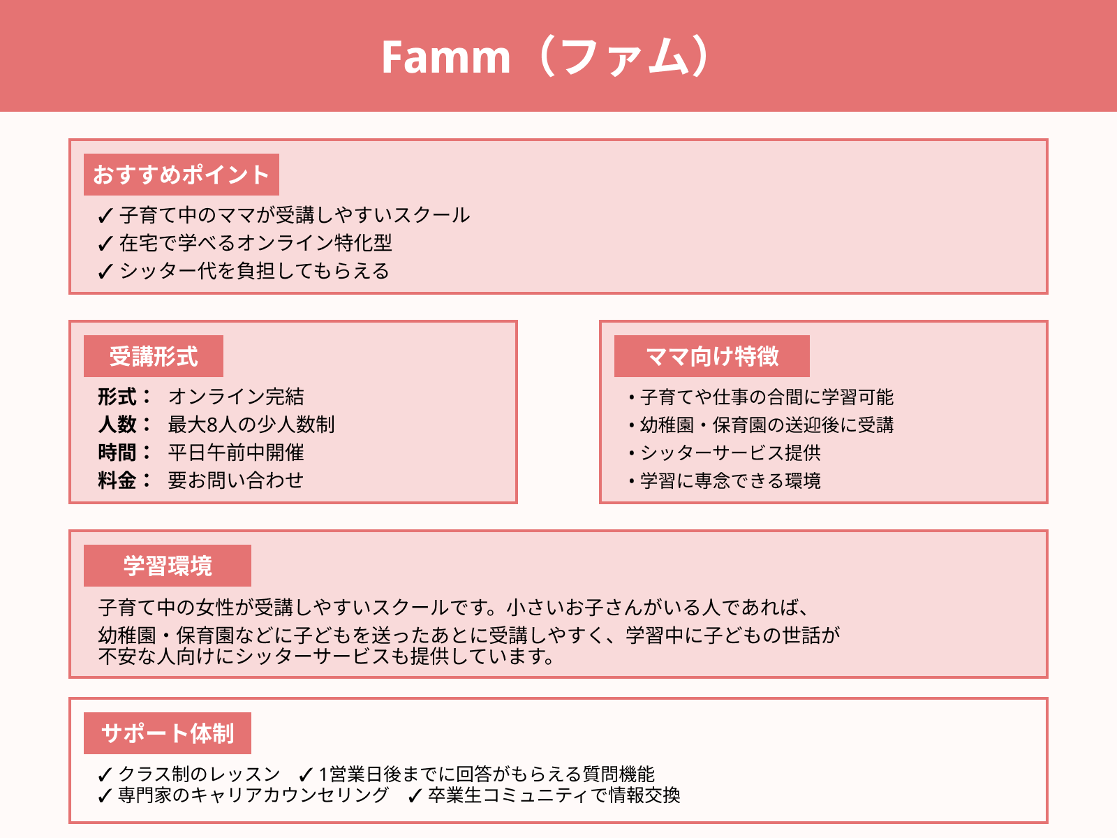 Famm(ファム)_Webデザイン