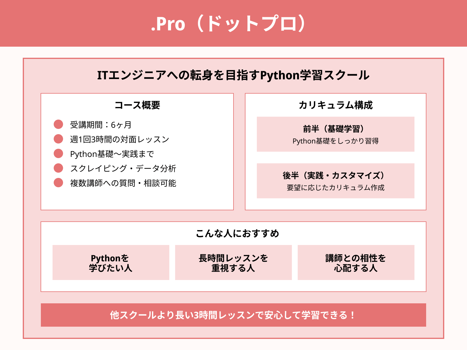 Pro プログラミングスクール
