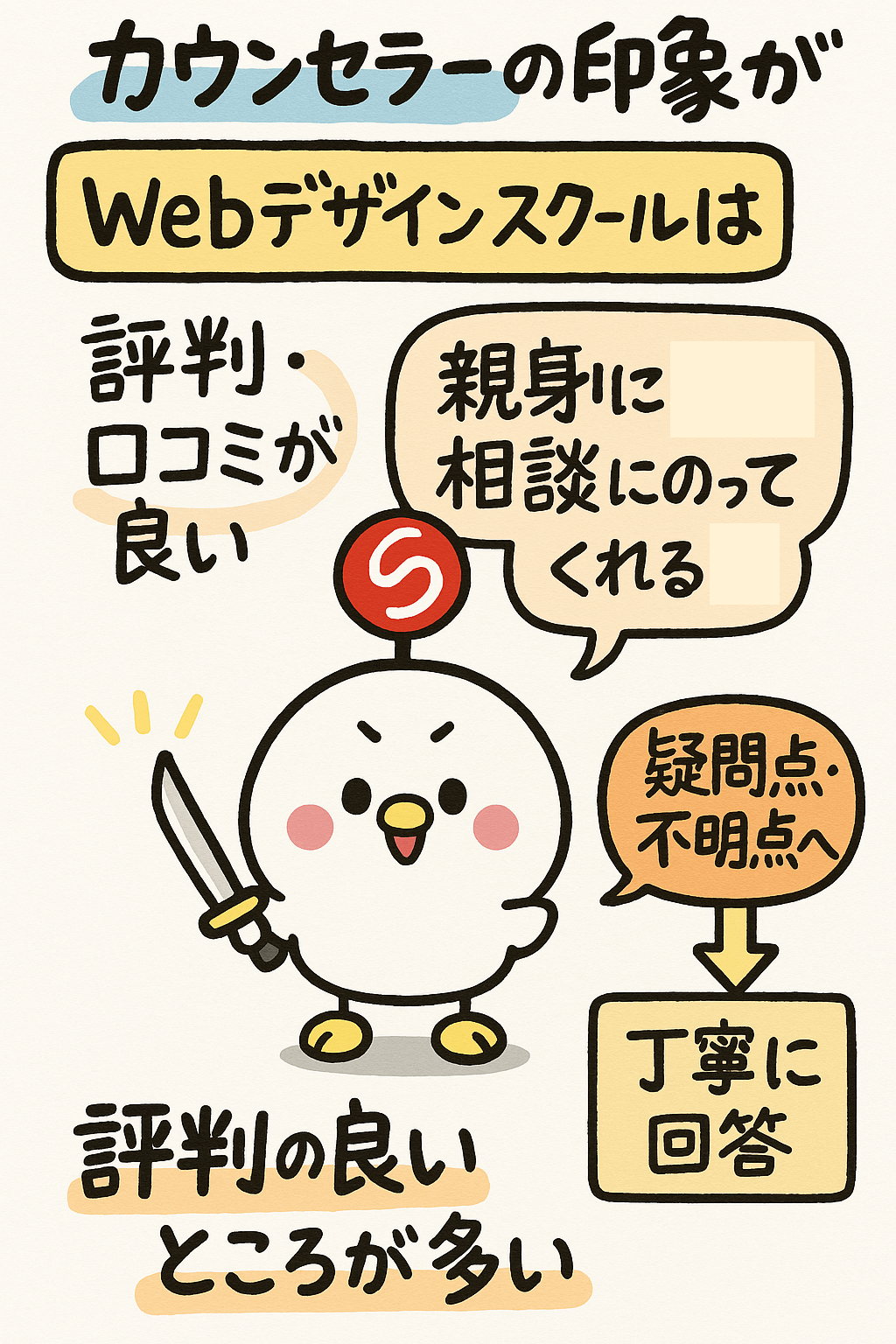 カウンセラーの印象が良い